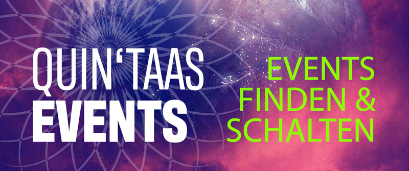 Der QUIN'TAAS Event-Kalender